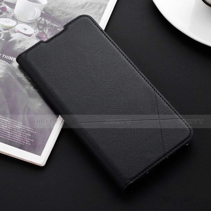 Coque Portefeuille Livre Cuir Etui Clapet T09 pour Xiaomi Mi A3 Noir Plus