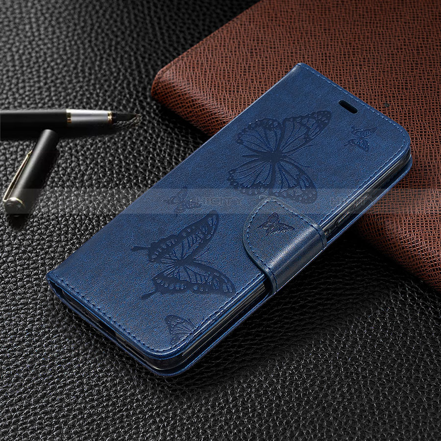 Coque Portefeuille Livre Cuir Etui Clapet T09 pour Xiaomi Redmi 9A Bleu Plus