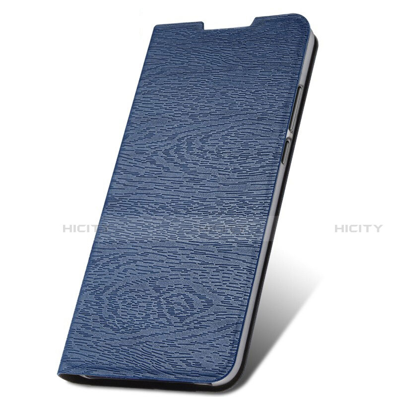 Coque Portefeuille Livre Cuir Etui Clapet T09 pour Xiaomi Redmi Note 8 Pro Bleu Plus