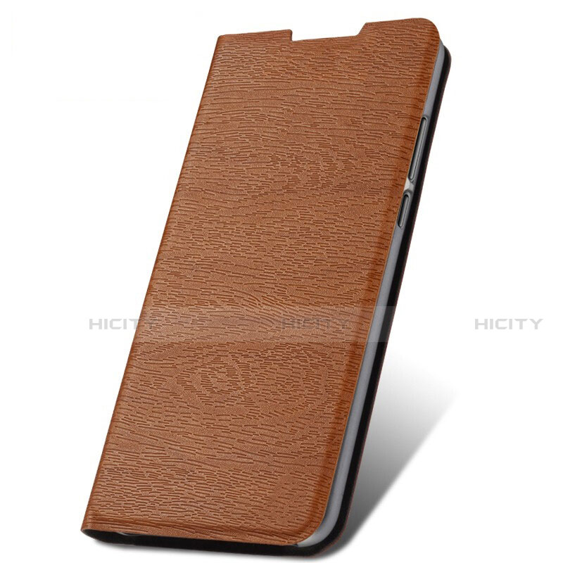 Coque Portefeuille Livre Cuir Etui Clapet T09 pour Xiaomi Redmi Note 8 Pro Marron Plus