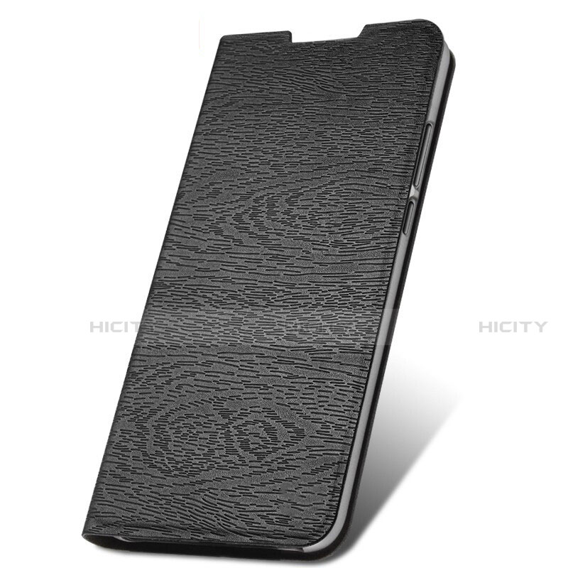 Coque Portefeuille Livre Cuir Etui Clapet T09 pour Xiaomi Redmi Note 8 Pro Noir Plus