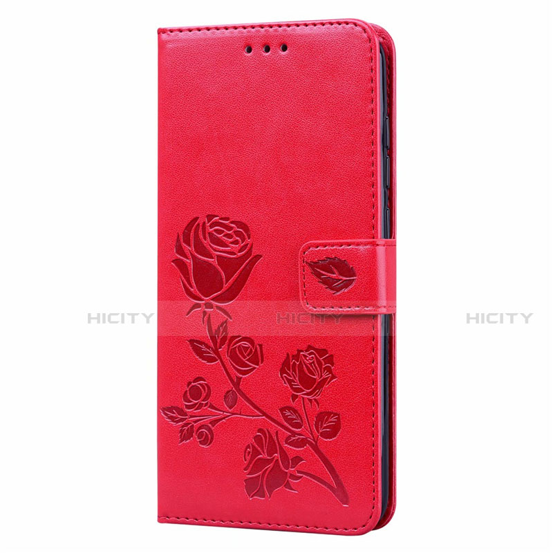 Coque Portefeuille Livre Cuir Etui Clapet T09 pour Xiaomi Redmi Note 9 Rouge Plus