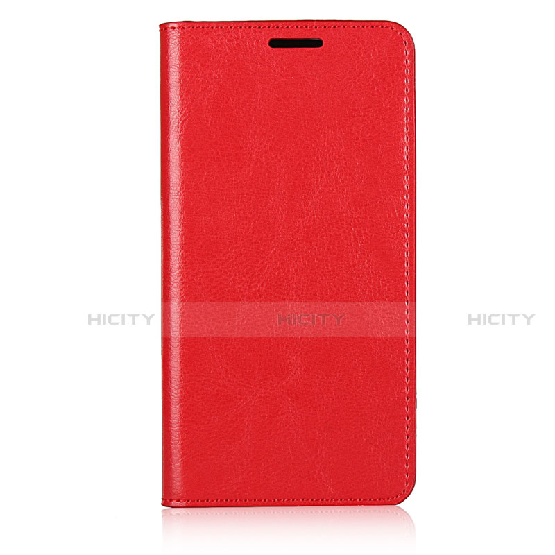 Coque Portefeuille Livre Cuir Etui Clapet T10 pour Huawei P40 Rouge Plus