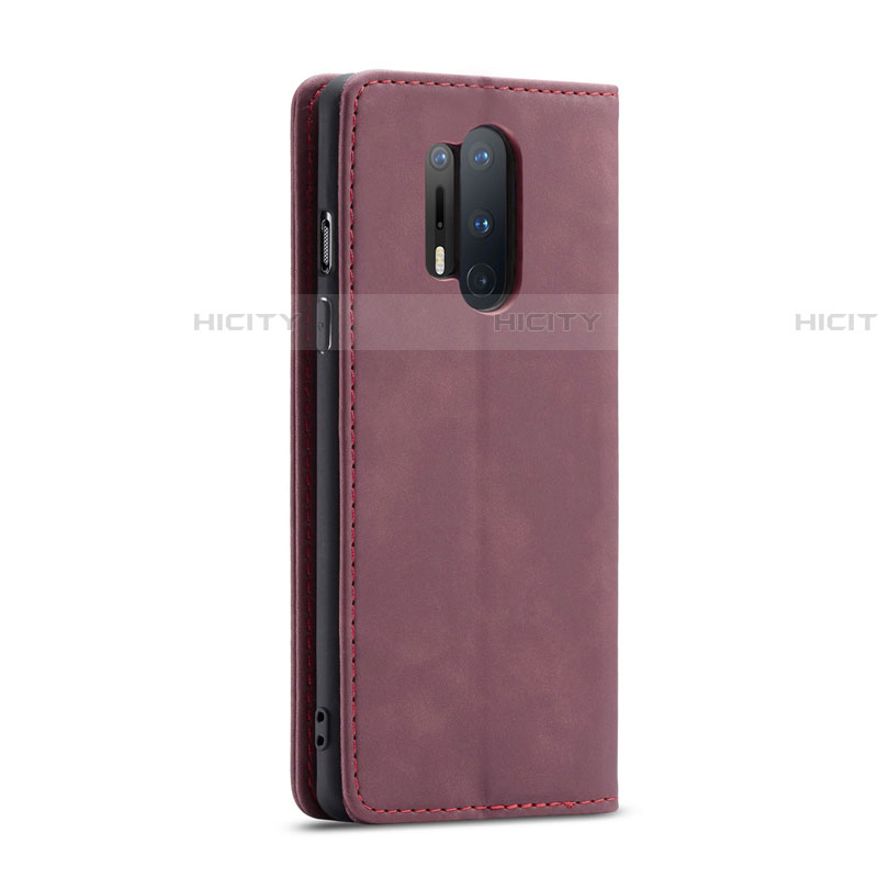 Coque Portefeuille Livre Cuir Etui Clapet T10 pour OnePlus 8 Pro Plus