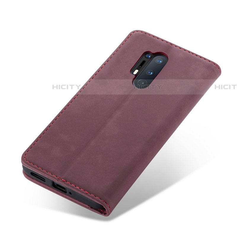 Coque Portefeuille Livre Cuir Etui Clapet T10 pour OnePlus 8 Pro Plus