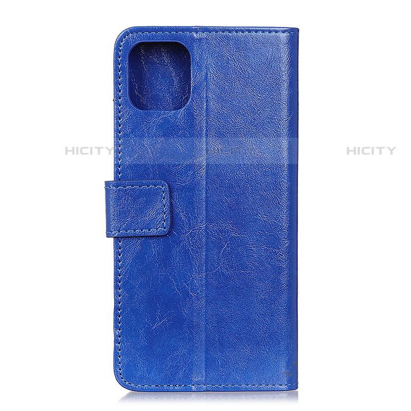 Coque Portefeuille Livre Cuir Etui Clapet T10 pour Xiaomi Mi 11 Lite 5G Bleu Plus