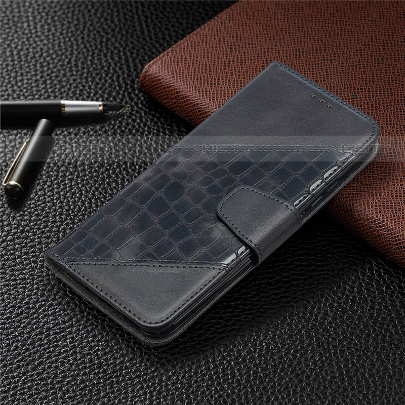 Coque Portefeuille Livre Cuir Etui Clapet T10 pour Xiaomi Redmi 9A Noir Plus