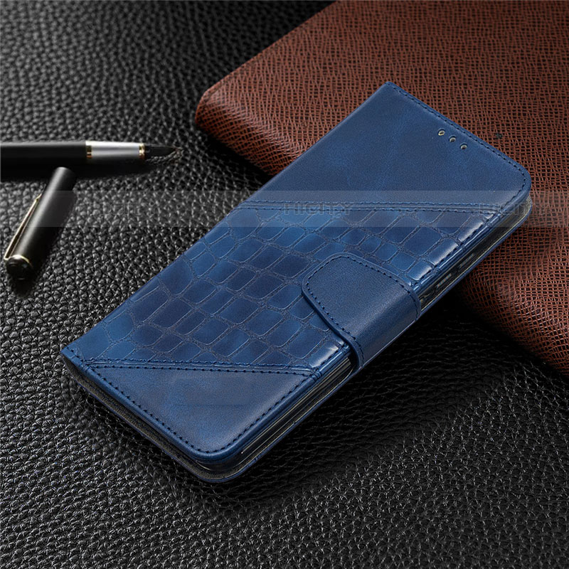 Coque Portefeuille Livre Cuir Etui Clapet T10 pour Xiaomi Redmi 9i Bleu Plus