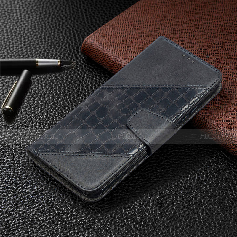 Coque Portefeuille Livre Cuir Etui Clapet T10 pour Xiaomi Redmi 9i Noir Plus