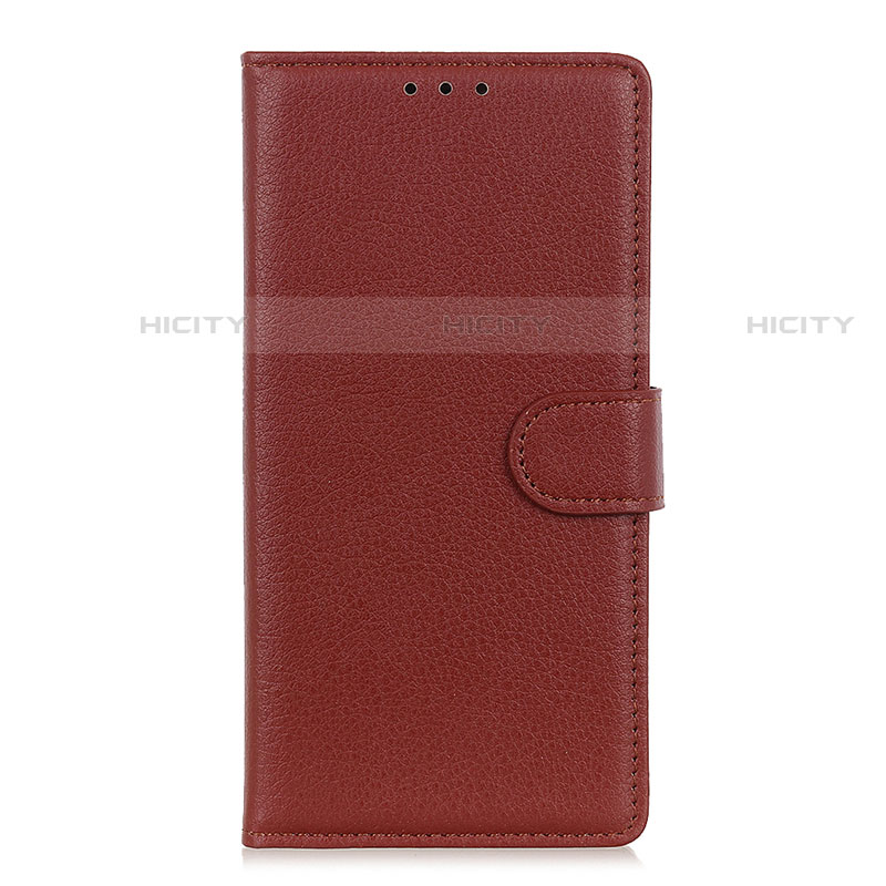 Coque Portefeuille Livre Cuir Etui Clapet T11 pour Huawei P Smart (2020) Marron Plus