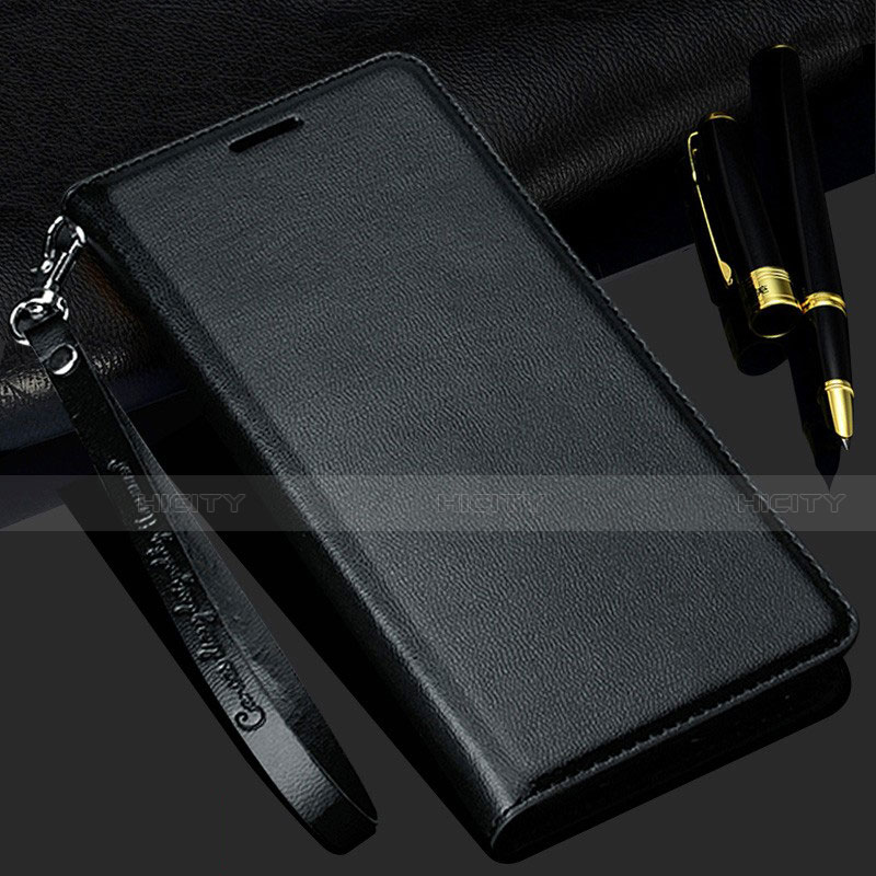 Coque Portefeuille Livre Cuir Etui Clapet T11 pour Samsung Galaxy Note 20 5G Noir Plus