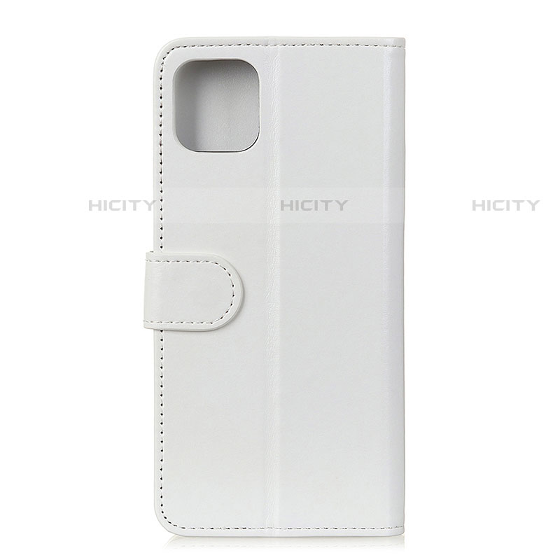 Coque Portefeuille Livre Cuir Etui Clapet T11 pour Xiaomi Mi 11 5G Blanc Plus