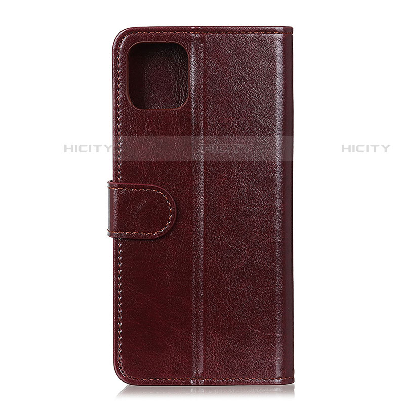 Coque Portefeuille Livre Cuir Etui Clapet T11 pour Xiaomi Mi 11 5G Marron Plus