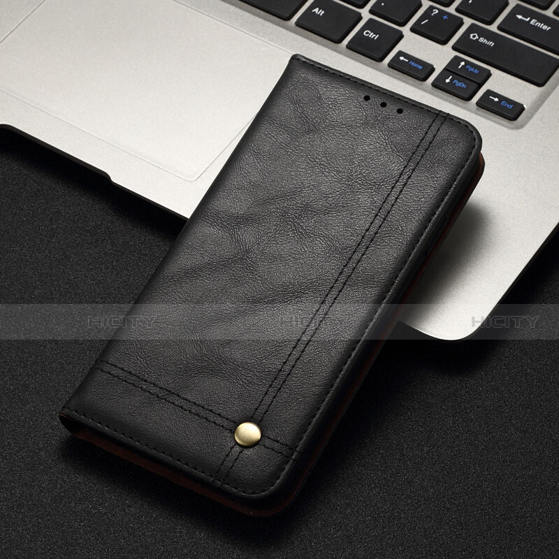 Coque Portefeuille Livre Cuir Etui Clapet T11 pour Xiaomi Mi Note 10 Noir Plus