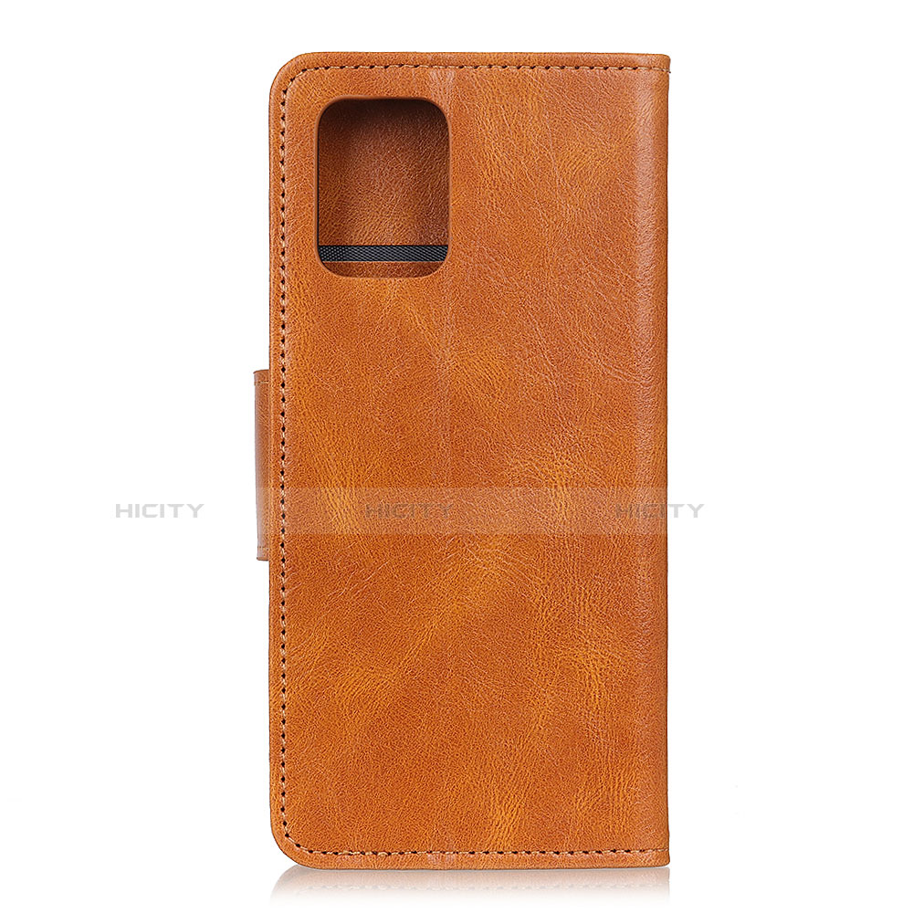 Coque Portefeuille Livre Cuir Etui Clapet T12 pour Huawei Honor View 30 5G Orange Plus