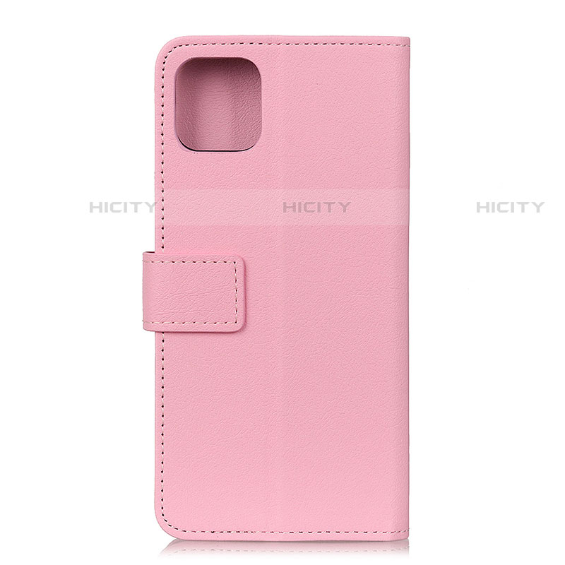 Coque Portefeuille Livre Cuir Etui Clapet T12 pour Xiaomi Mi 11 5G Rose Plus