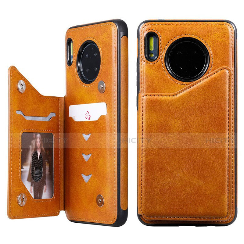 Coque Portefeuille Livre Cuir Etui Clapet T14 pour Huawei Mate 30 Pro 5G Plus