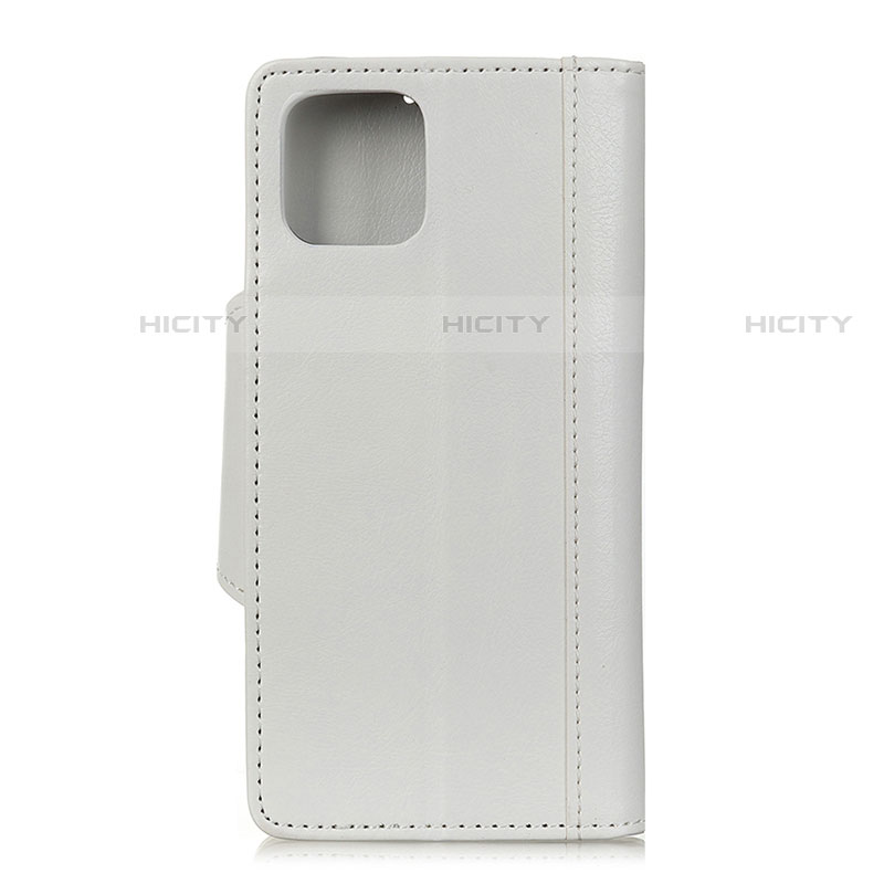 Coque Portefeuille Livre Cuir Etui Clapet T14 pour Xiaomi Mi 11 5G Blanc Plus