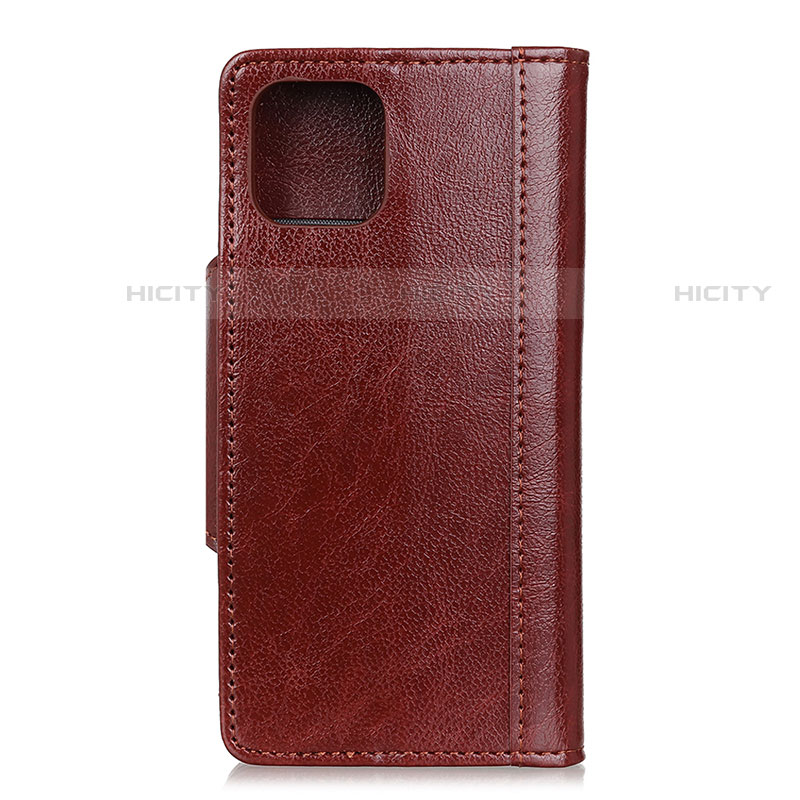 Coque Portefeuille Livre Cuir Etui Clapet T14 pour Xiaomi Mi 11 5G Marron Plus