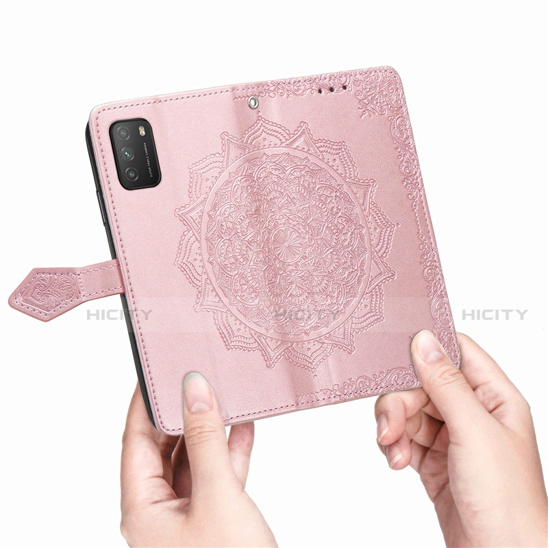 Coque Portefeuille Livre Cuir Etui Clapet T14 pour Xiaomi Poco M3 Plus