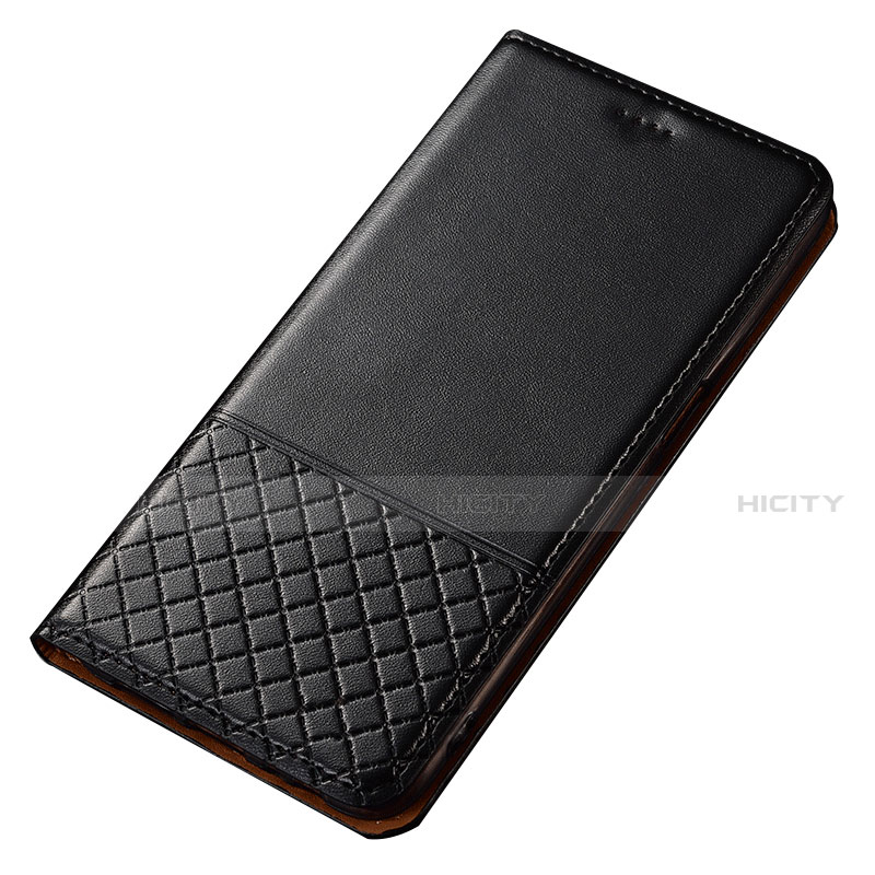 Coque Portefeuille Livre Cuir Etui Clapet T14 pour Xiaomi Redmi Note 8 Noir Plus