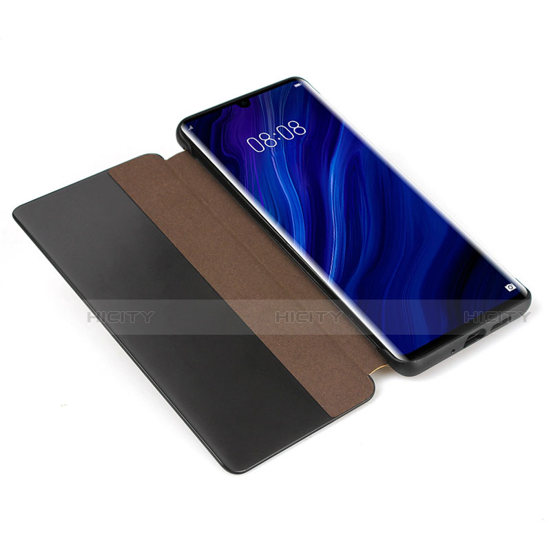 Coque Portefeuille Livre Cuir Etui Clapet T16 pour Huawei P30 Pro Plus