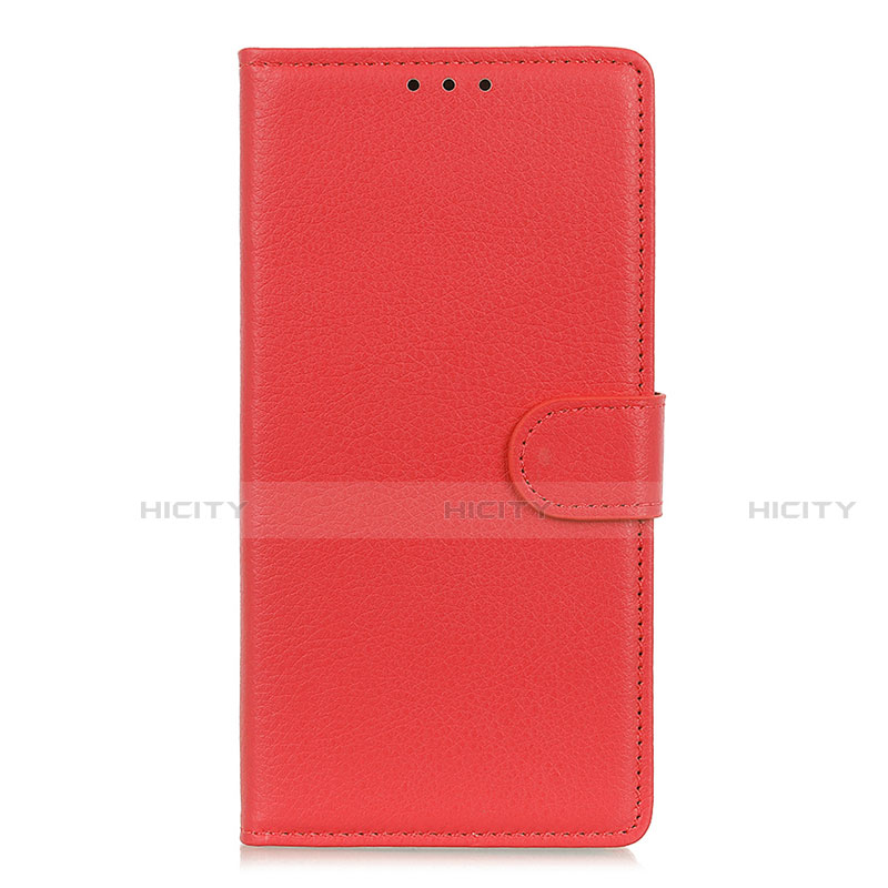 Coque Portefeuille Livre Cuir Etui Clapet T16 pour Samsung Galaxy Note 20 5G Rouge Plus