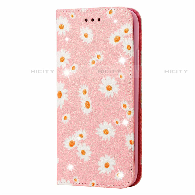 Coque Portefeuille Livre Cuir Etui Clapet T17 pour Huawei Nova Lite 3 Plus Rose Plus