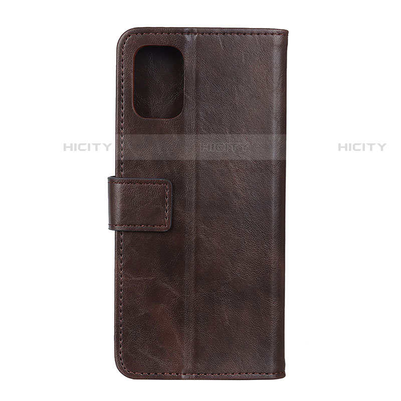 Coque Portefeuille Livre Cuir Etui Clapet T17 pour Xiaomi Mi 11 5G Marron Plus