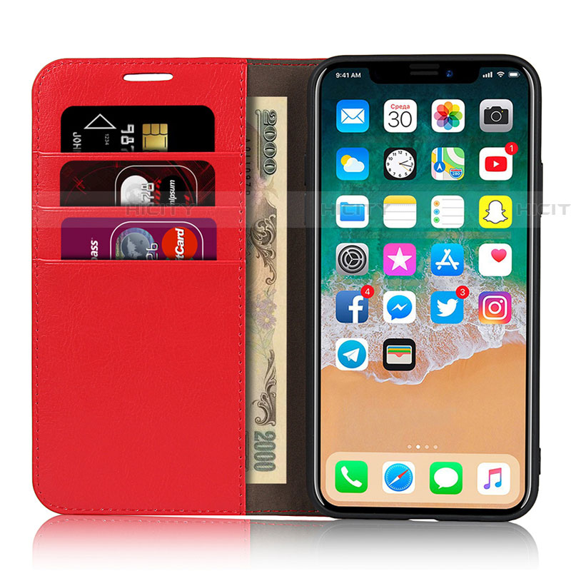 Coque Portefeuille Livre Cuir Etui Clapet T18 pour Apple iPhone 11 Pro Max Plus