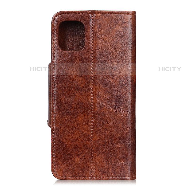 Coque Portefeuille Livre Cuir Etui Clapet T18 pour Xiaomi Mi 11 5G Brun Clair Plus