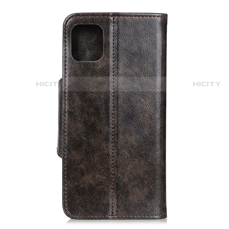 Coque Portefeuille Livre Cuir Etui Clapet T18 pour Xiaomi Mi 11 5G Marron Plus