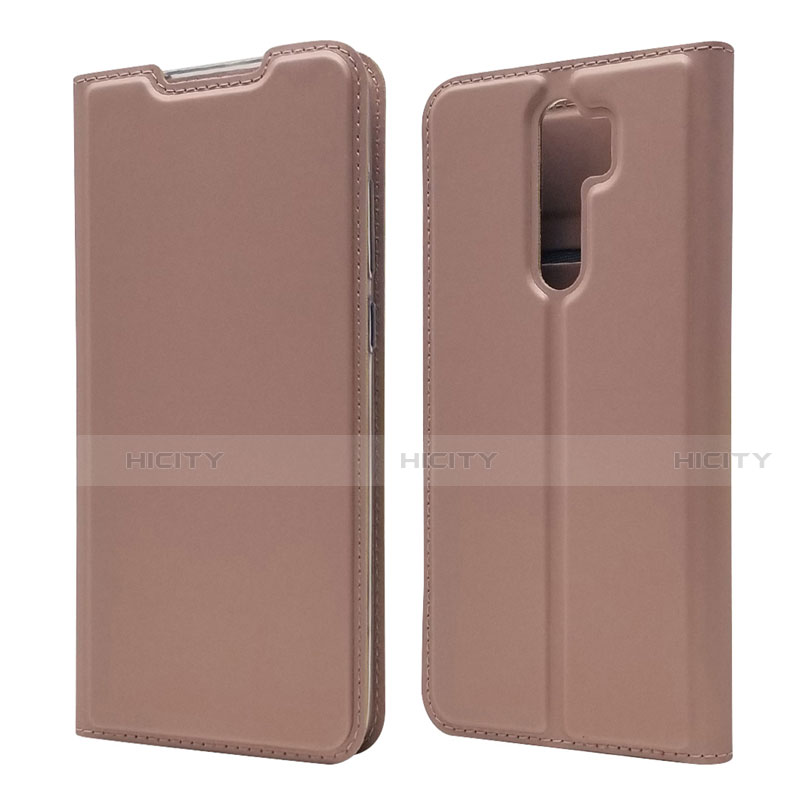 Coque Portefeuille Livre Cuir Etui Clapet T18 pour Xiaomi Redmi Note 8 Pro Or Rose Plus