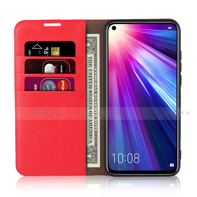 Coque Portefeuille Livre Cuir Etui Clapet T19 pour Huawei Honor V20 Plus