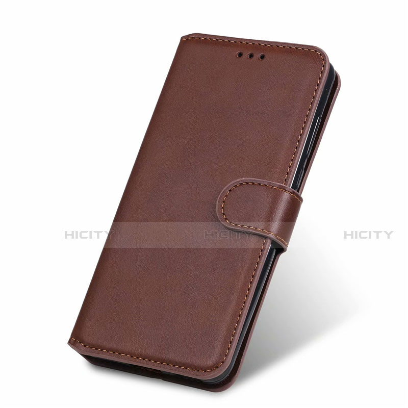 Coque Portefeuille Livre Cuir Etui Clapet T19 pour Huawei P40 Marron Plus