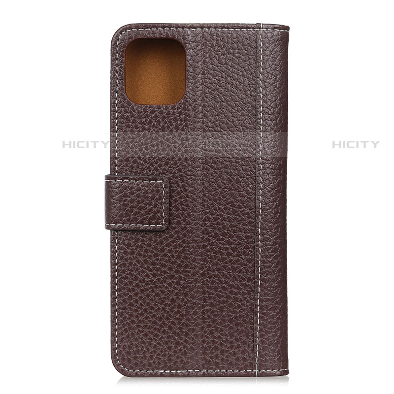 Coque Portefeuille Livre Cuir Etui Clapet T19 pour Xiaomi Mi 11 5G Marron Plus