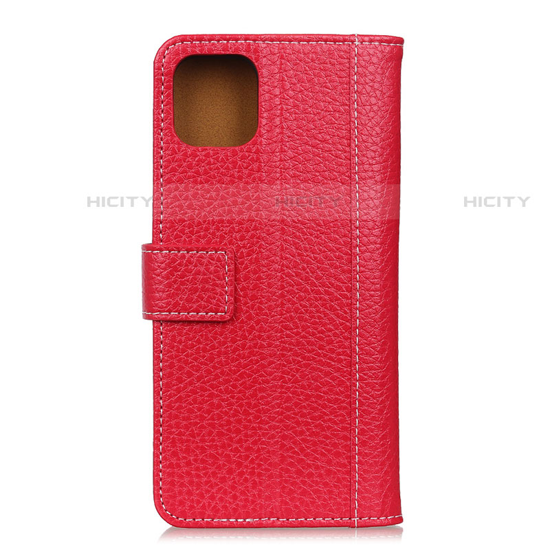 Coque Portefeuille Livre Cuir Etui Clapet T19 pour Xiaomi Mi 11 5G Rouge Plus