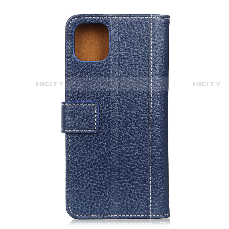 Coque Portefeuille Livre Cuir Etui Clapet T19 pour Xiaomi Mi 11 Lite 5G Bleu Plus