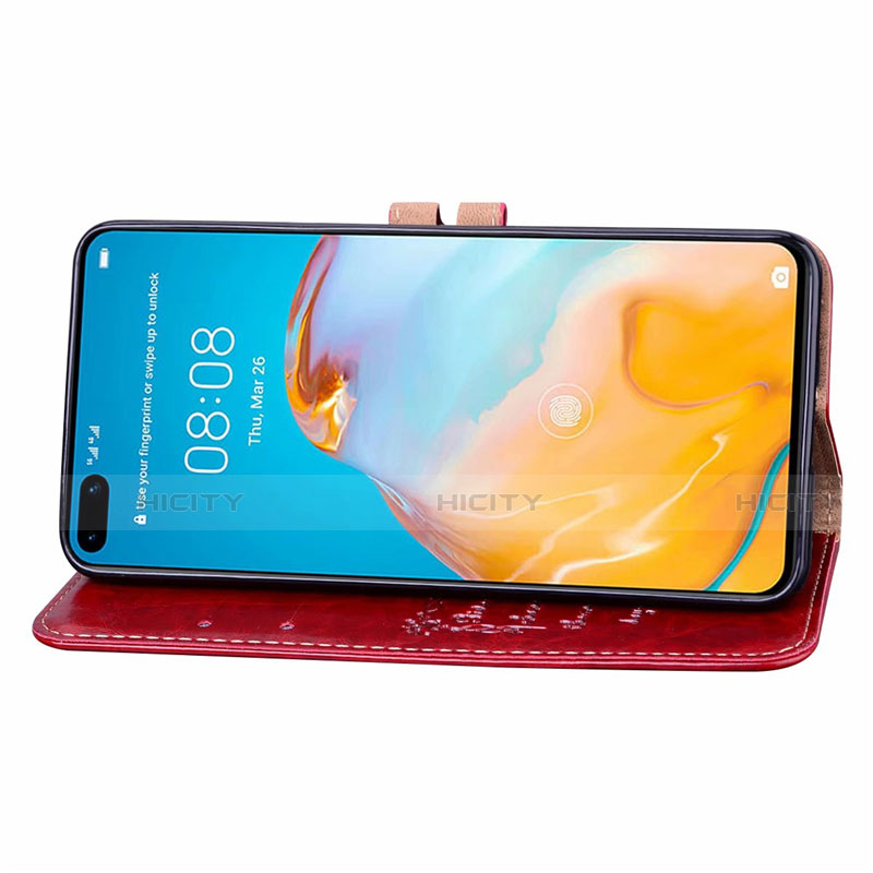 Coque Portefeuille Livre Cuir Etui Clapet T20 pour Huawei P40 Plus