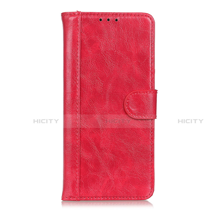 Coque Portefeuille Livre Cuir Etui Clapet T21 pour Samsung Galaxy Note 20 5G Rouge Plus