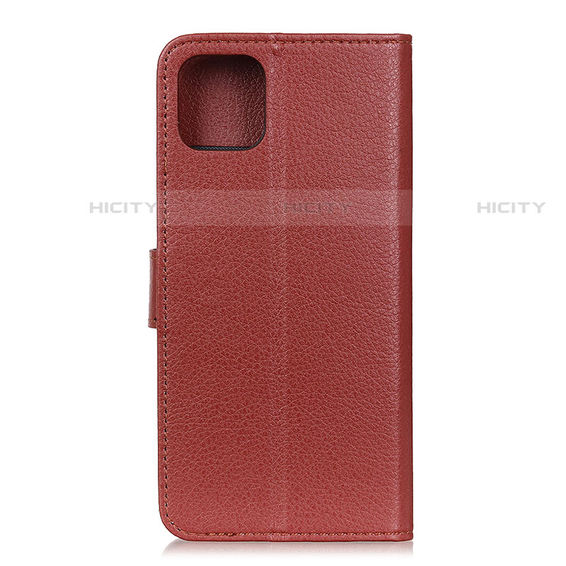 Coque Portefeuille Livre Cuir Etui Clapet T25 pour Xiaomi Mi 11 5G Marron Plus