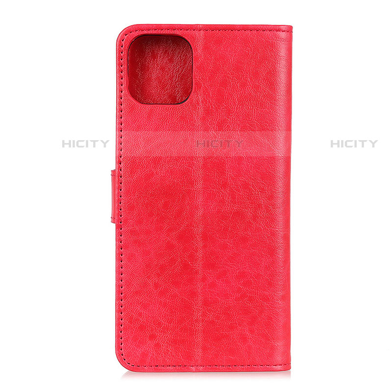 Coque Portefeuille Livre Cuir Etui Clapet T26 pour Xiaomi Mi 11 5G Rouge Plus