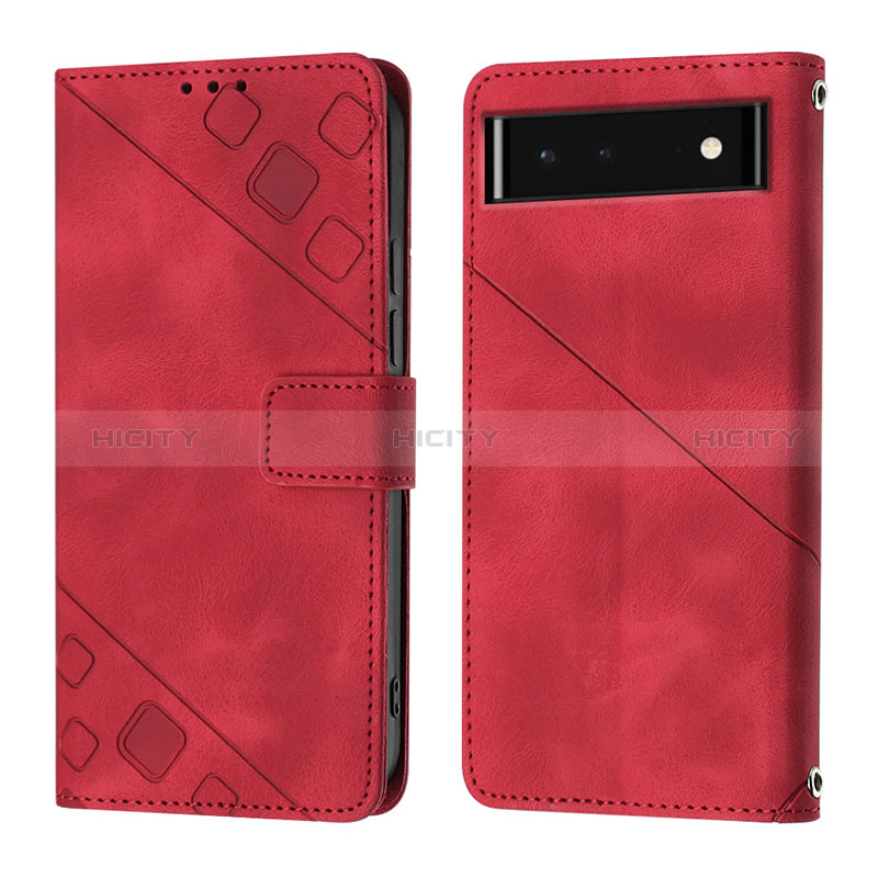 Coque Portefeuille Livre Cuir Etui Clapet Y01B pour Google Pixel 6 5G Plus