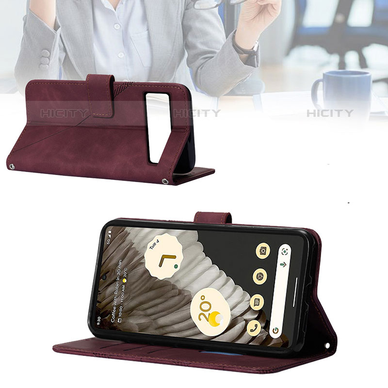 Coque Portefeuille Livre Cuir Etui Clapet Y01B pour Google Pixel 8 5G Plus