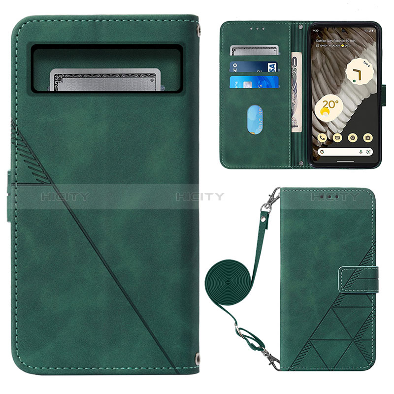 Coque Portefeuille Livre Cuir Etui Clapet Y01B pour Google Pixel 8 Pro 5G Plus