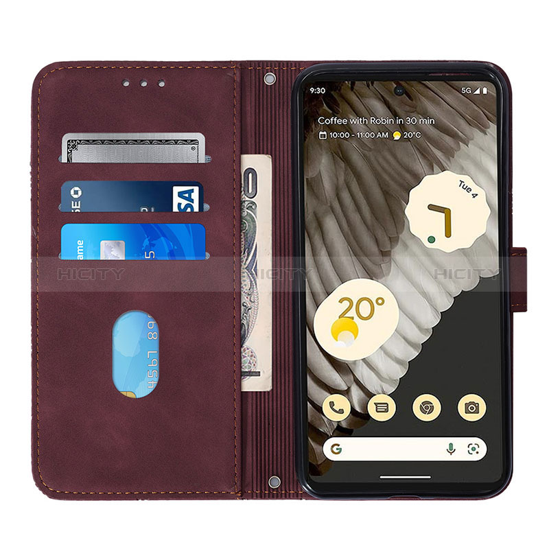 Coque Portefeuille Livre Cuir Etui Clapet Y01B pour Google Pixel 8 Pro 5G Plus