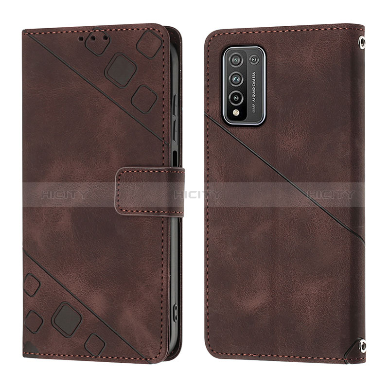 Coque Portefeuille Livre Cuir Etui Clapet Y01B pour Huawei Honor 10X Lite Plus