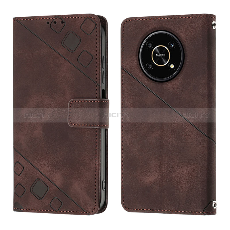 Coque Portefeuille Livre Cuir Etui Clapet Y01B pour Huawei Honor Magic4 Lite 5G Plus