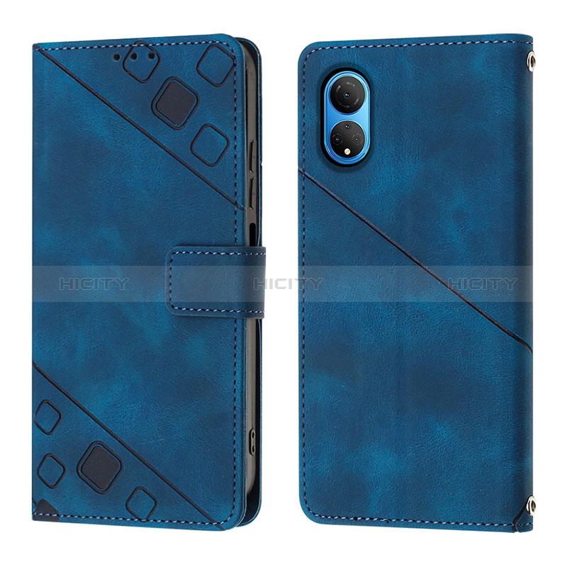 Coque Portefeuille Livre Cuir Etui Clapet Y01B pour Huawei Honor X7 Plus