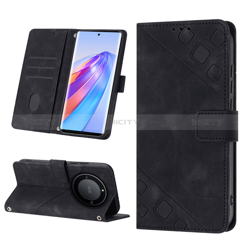 Coque Portefeuille Livre Cuir Etui Clapet Y01B pour Huawei Honor X9a 5G Plus